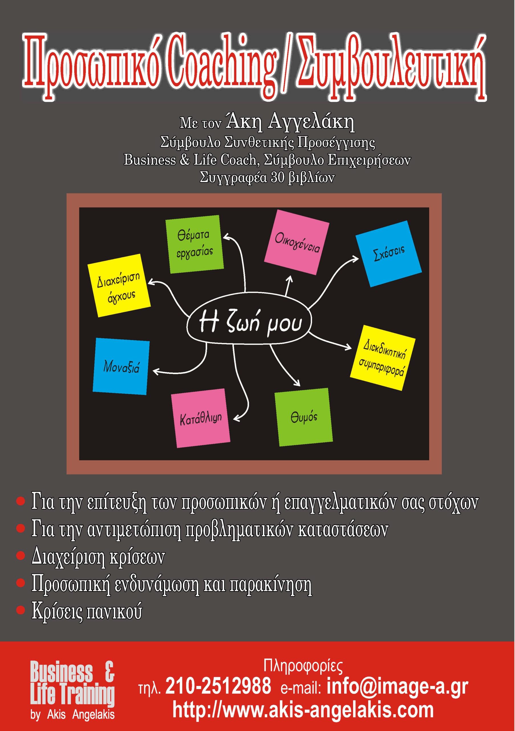 Άκης Αγγελάκης Business and Life Training