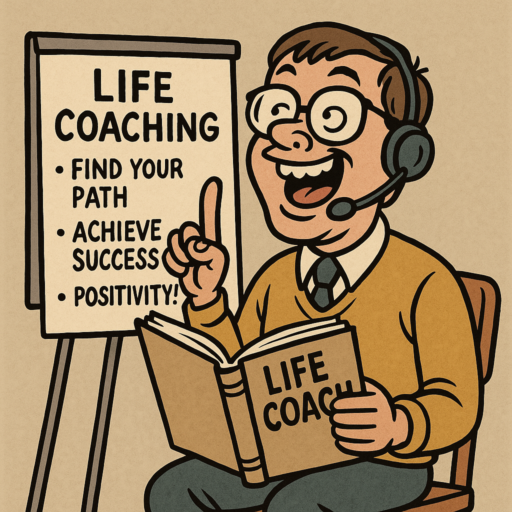 Η παρωδία του Life Coaching: Όταν η επιφανειακή αυτοβελτίωση γίνεται επάγγελμα