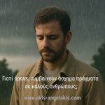 Πώς γίνεται να συμβαίνουν άσχημα πράγματα σε καλούς ανθρώπους;