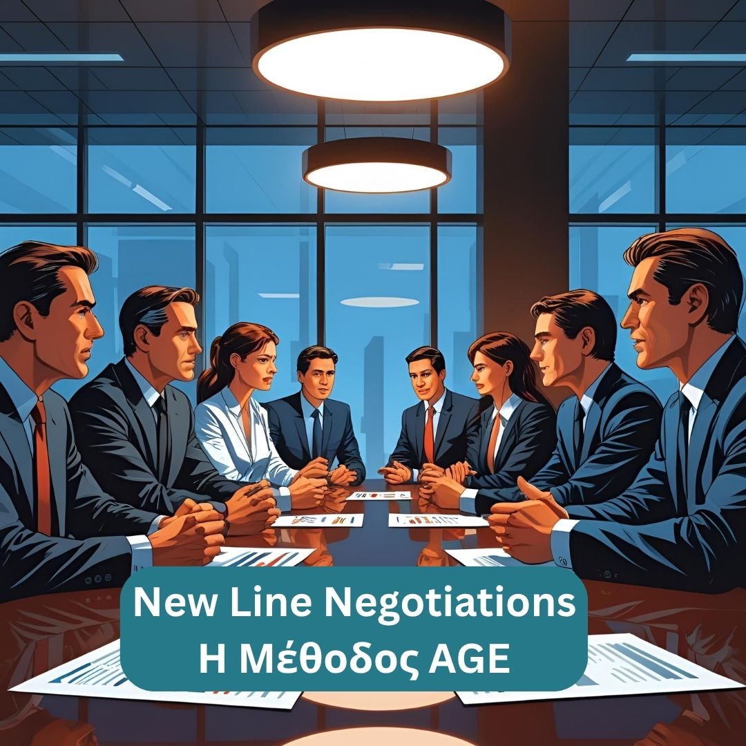 NEW LINE OF NEGOTIATIONS - Η Μέθοδος AGE : Η νέα εποχή στις διαπραγματεύσεις
